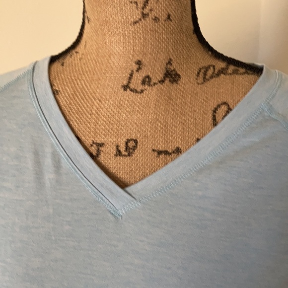 Danskin Blue Dry Fit, Sports Exercise Shirt 👕 Large - Picture 3 of 5